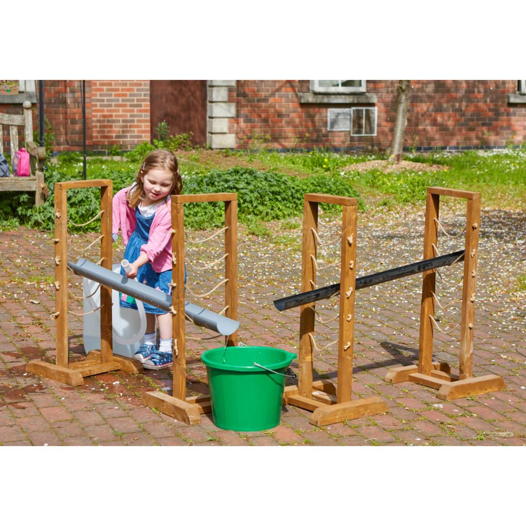 Natureplay Easy Grip Guttering Stand (Set of 4) - Step4 Natureplay Easy Grip Guttering Stand (Set of 4) - Image 2