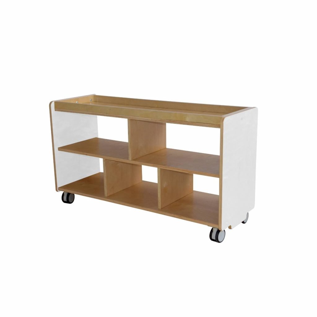 Birchwood Low Shelf Unit Contemporary - Step4