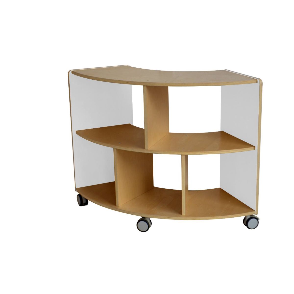 Birchwood Standard Curved Shelf Unit Contemporary