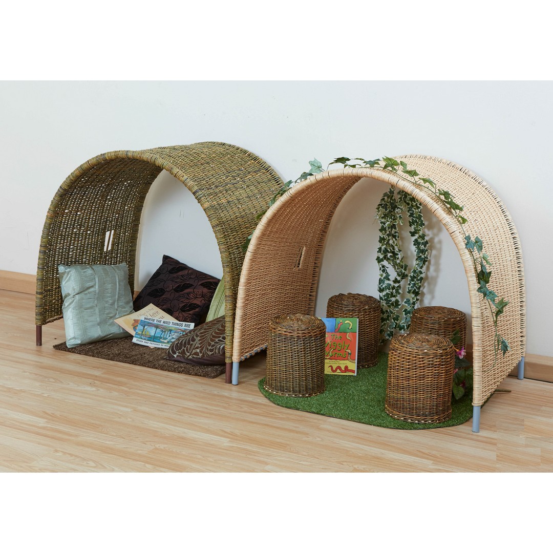 Natureplay Natural Wicker Arches (Set of 2) - Step4 Natureplay Natural Wicker Arches (Set of 2)