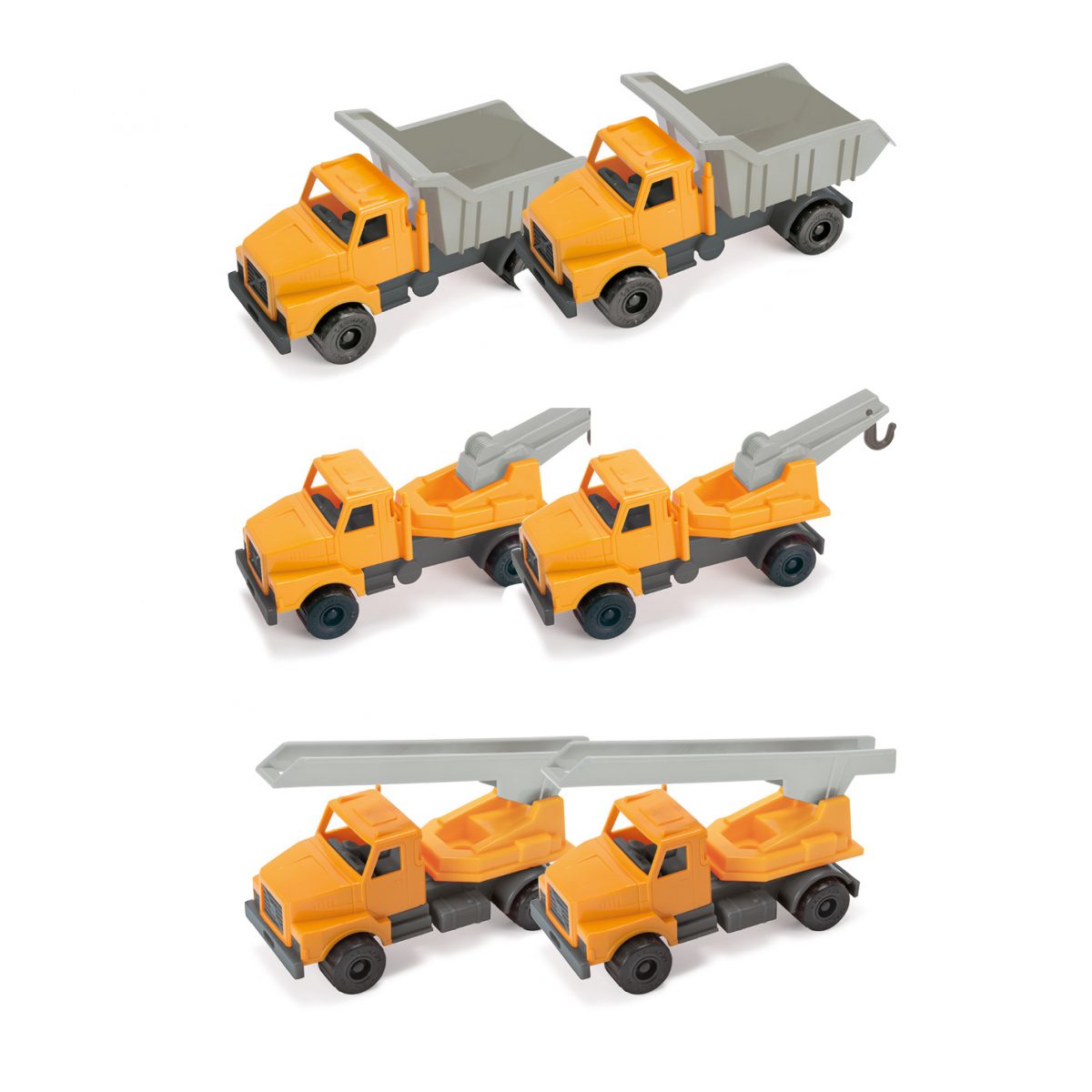 Dantoy Construction Vehicle Set (6pcs)