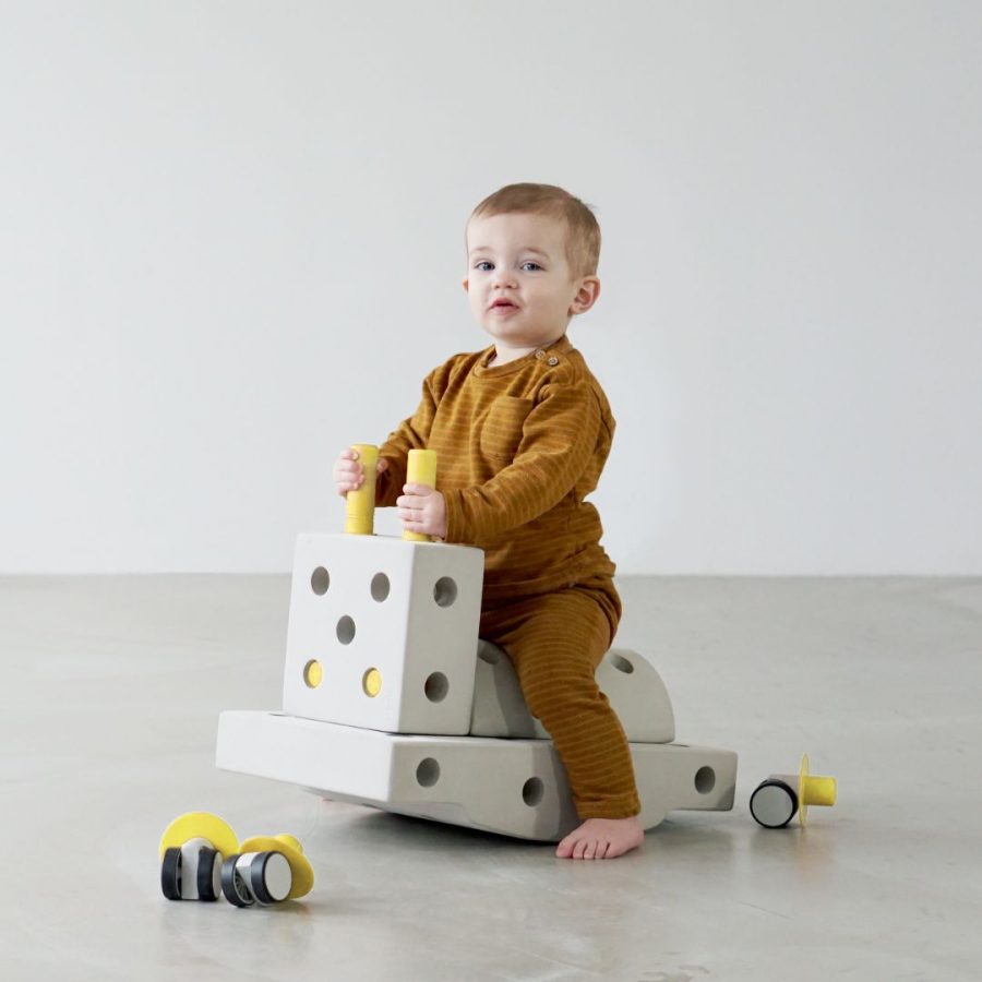 MODU Foam Block STEM Curiosity Kit - Yellow (14pcs)