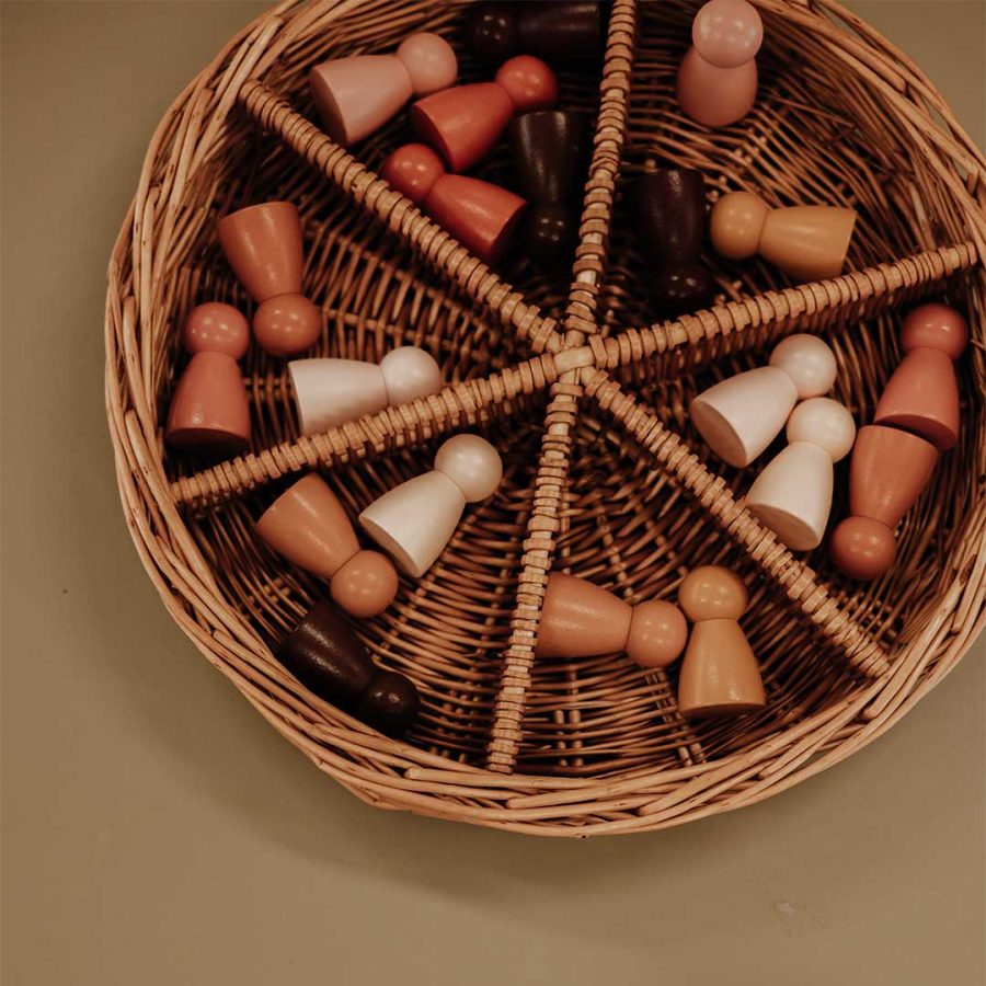 Natureplay Wicker Sorting Round