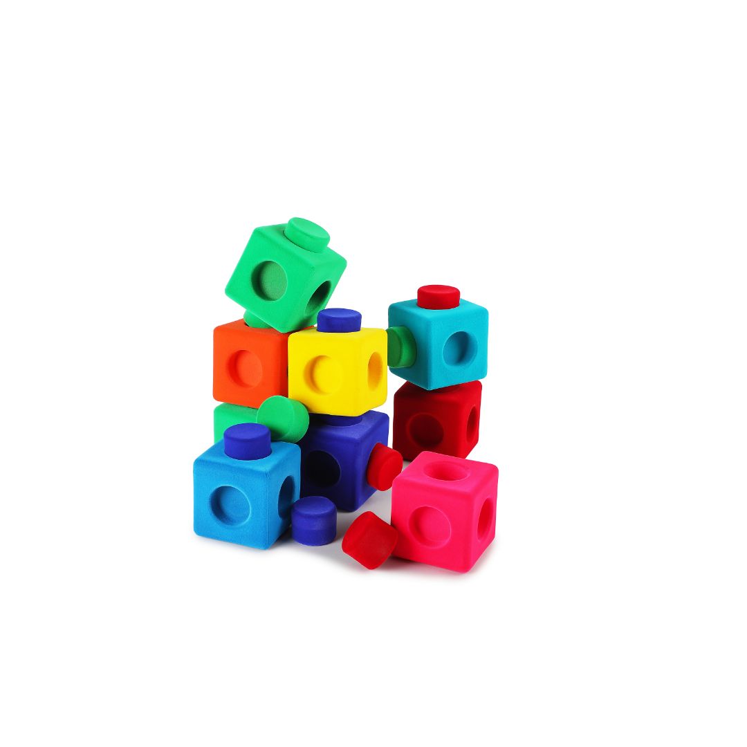 Rubbablox Building Blocks (Set of 9)