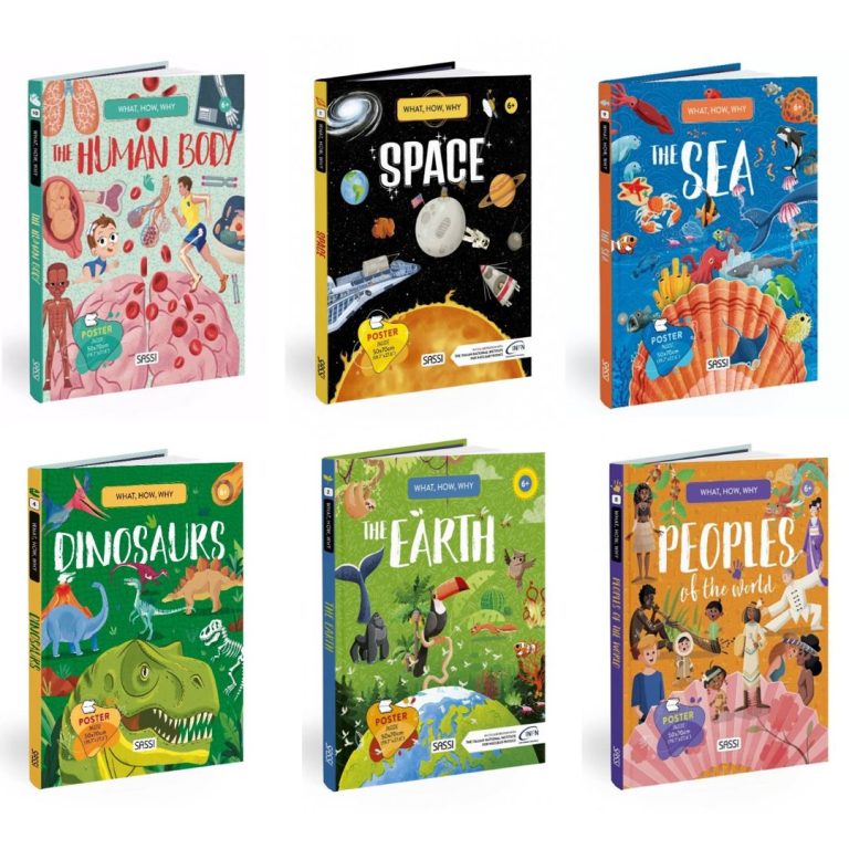 What How and Why Book and Poster - Pack of 6 - Step4