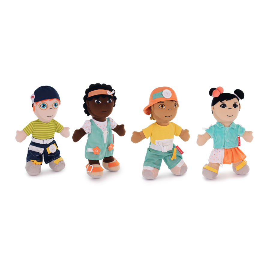 Fastening Skills Friend – Diversity (Set of 4)