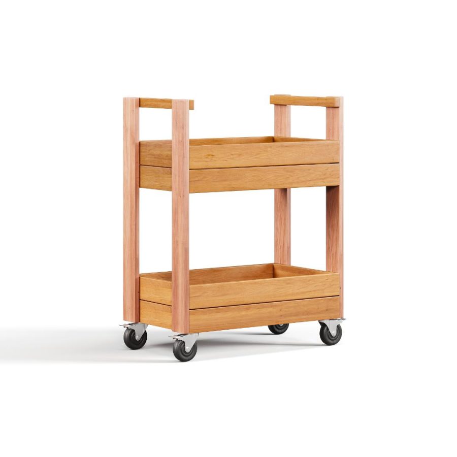 Willow Art/Drink Storage Trolley