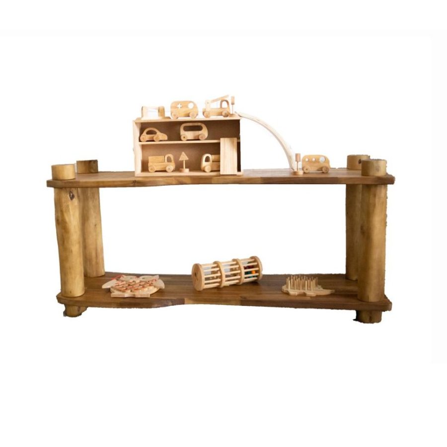 Treewood Shelving Unit - 2 Shelves