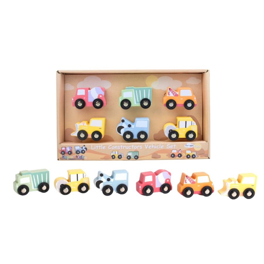 Little Constructors Vehicle Set (6pcs)