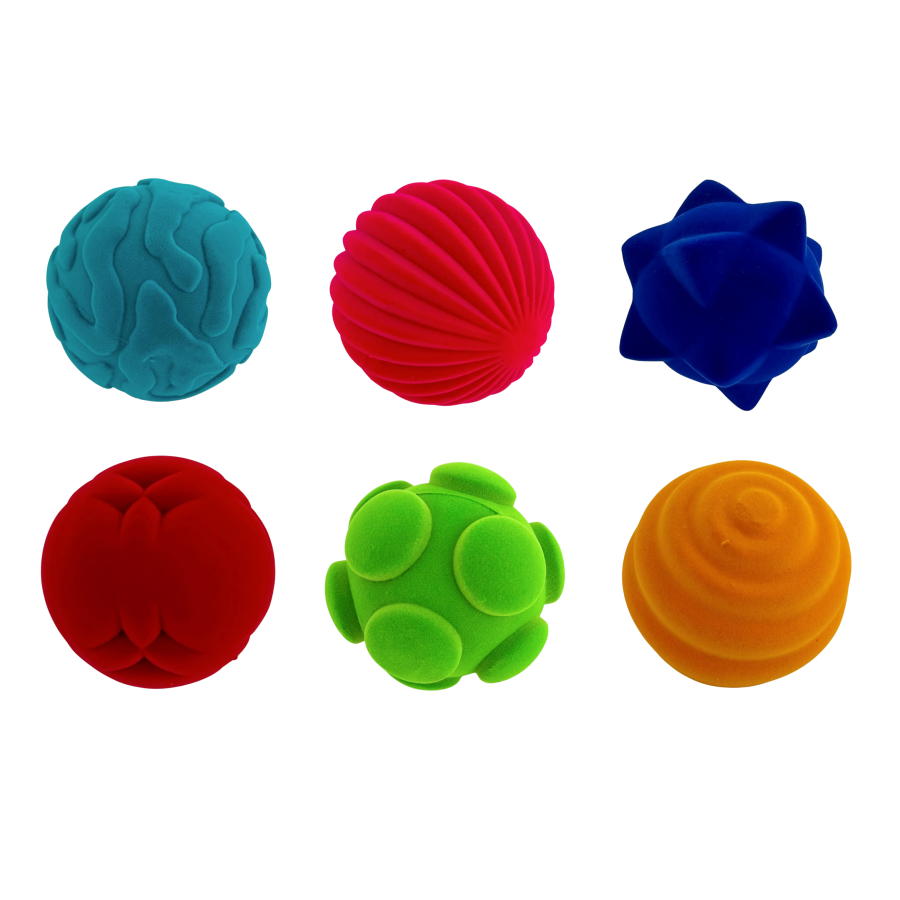 Rubbablox Wacky Balls Assorted (6pcs)