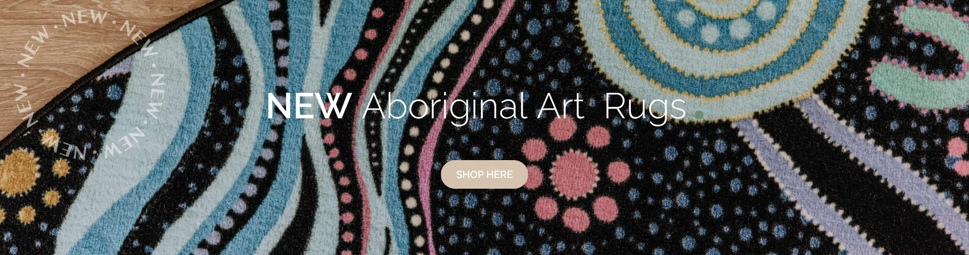 New Aboriginal Art Rugs