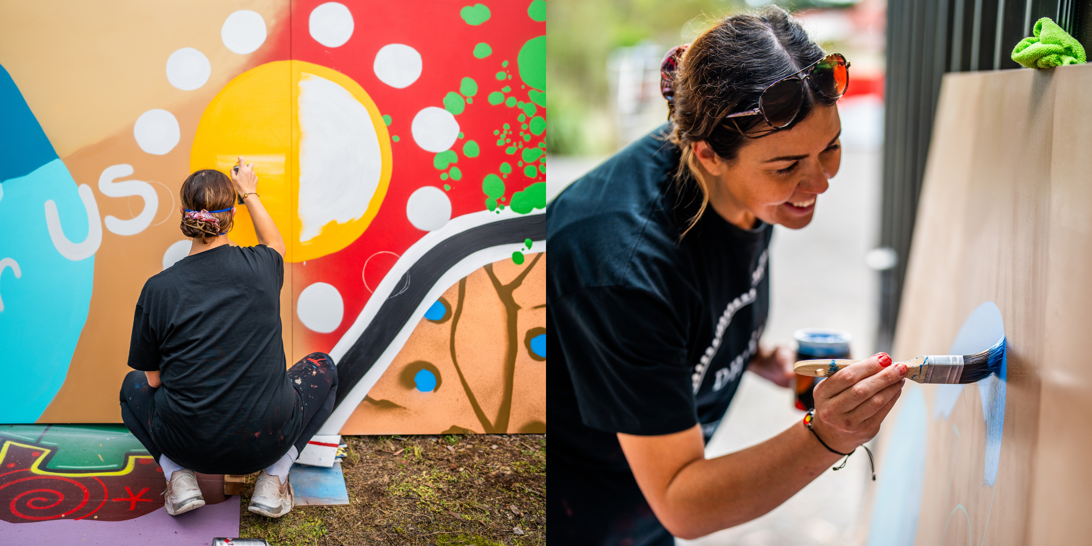 Celebrating NAIDOC Week - Step4 Jess Hopcroft Painting