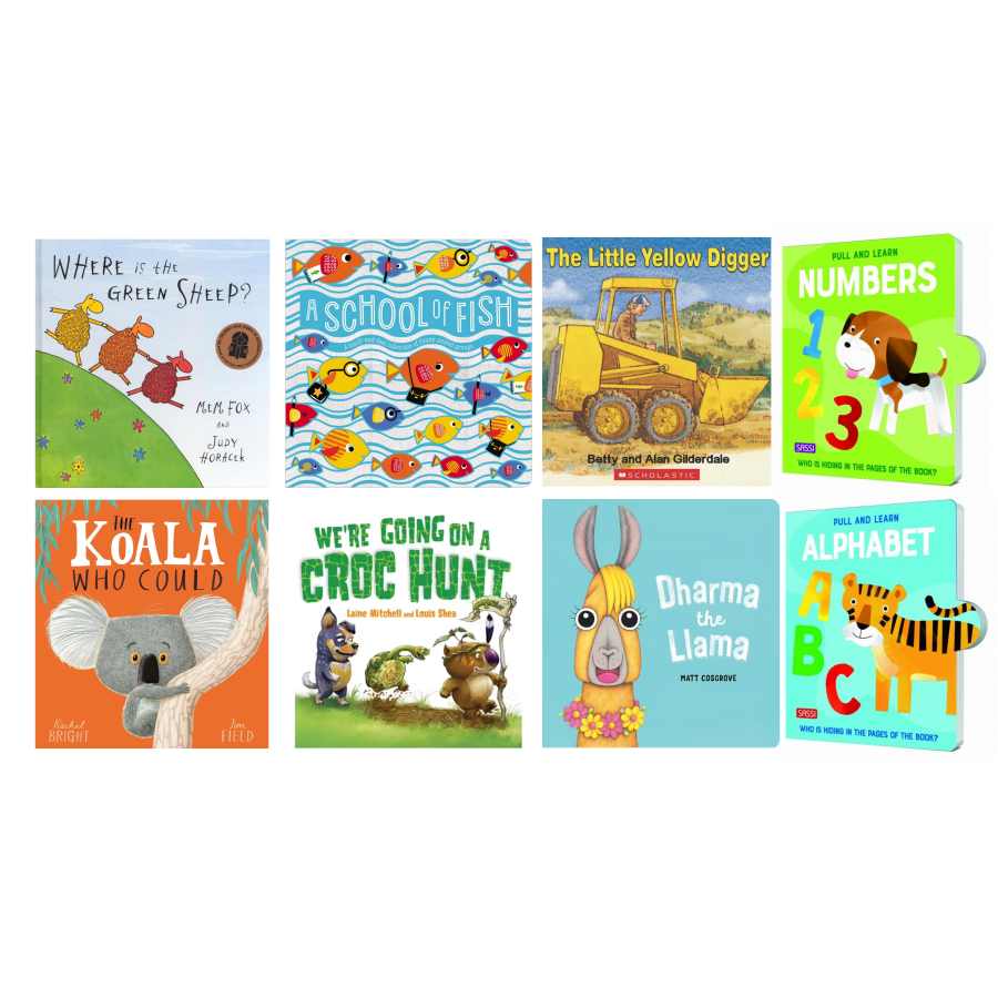 Toddler Book Pack (8 Books)