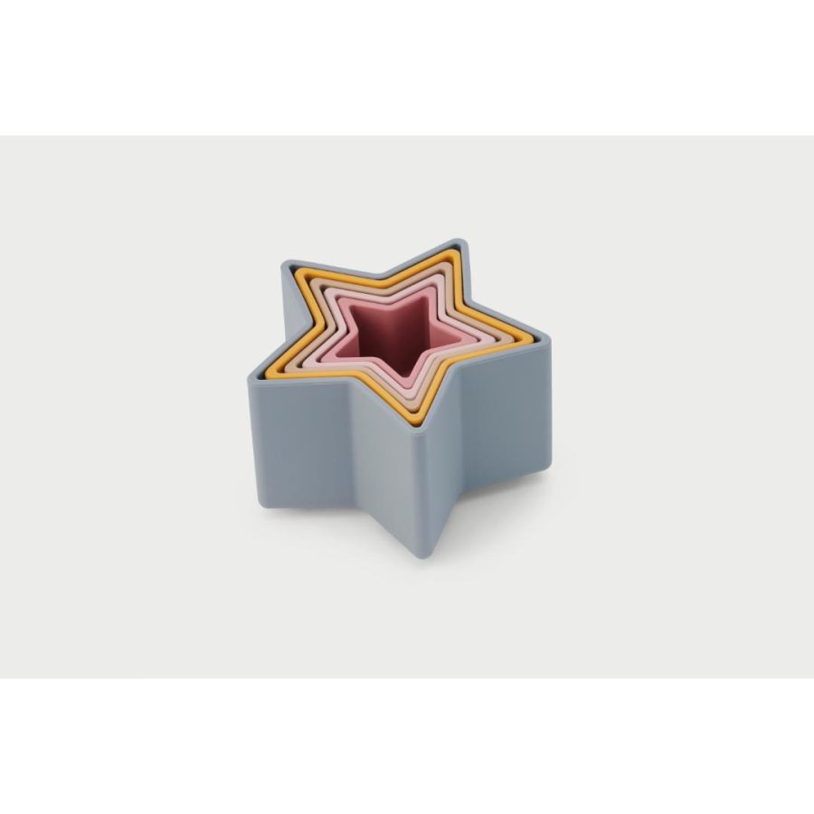 Silicone Star Stacking Cups - Earth