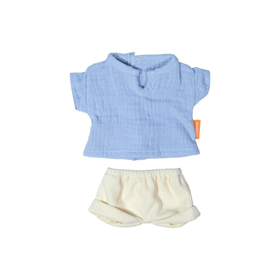 Dolls Clothes 32cm Blue T-shirt and Shorts