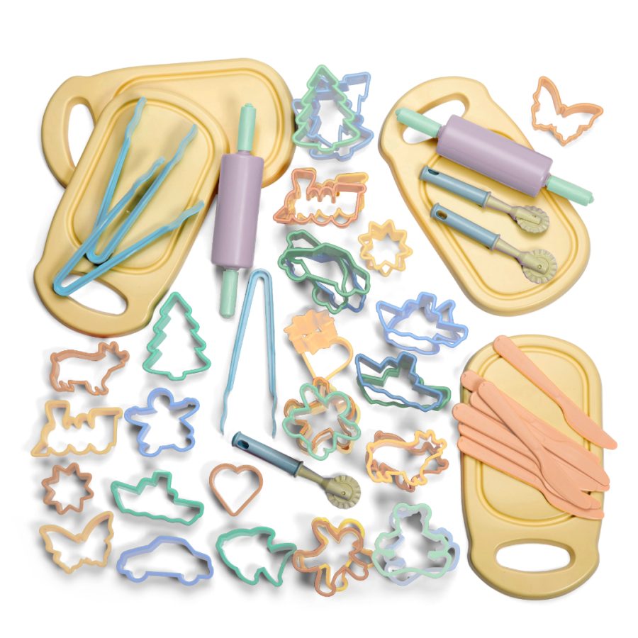 Dantoy Pastel Play Dough Set (56pcs)