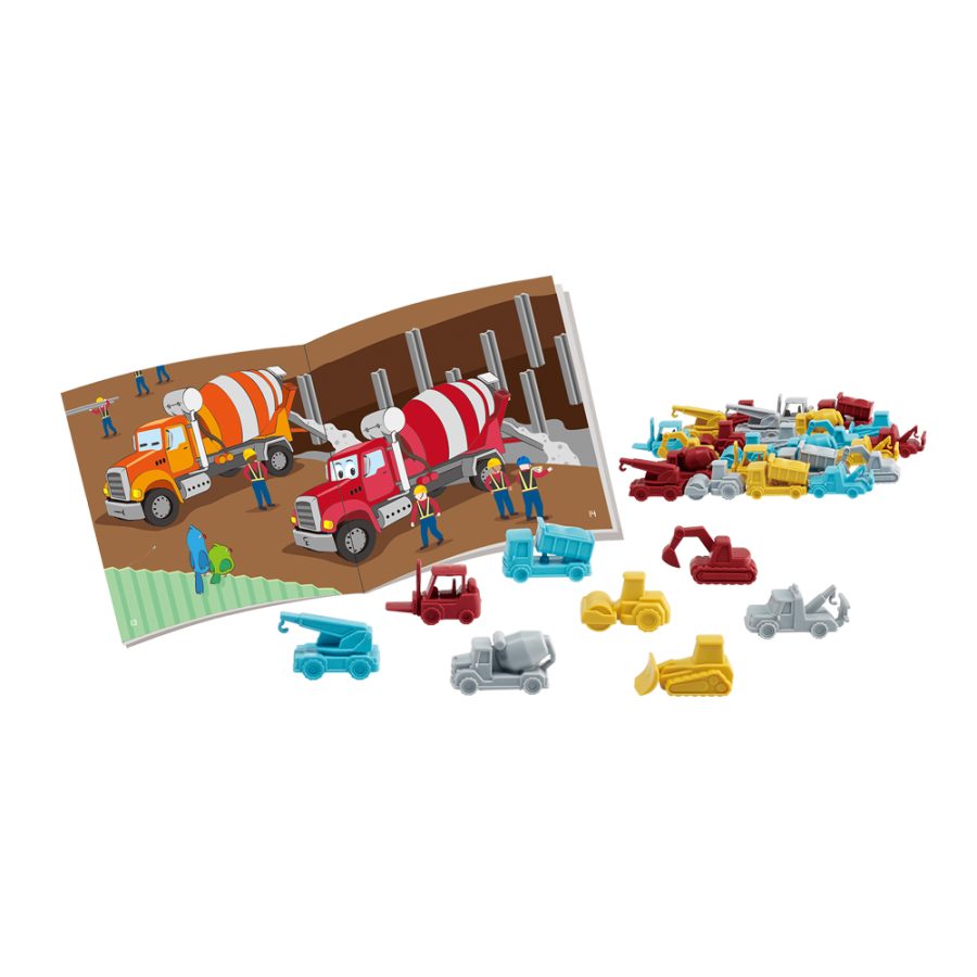 Construction Vehicle Counters - Story Set (32pcs)
