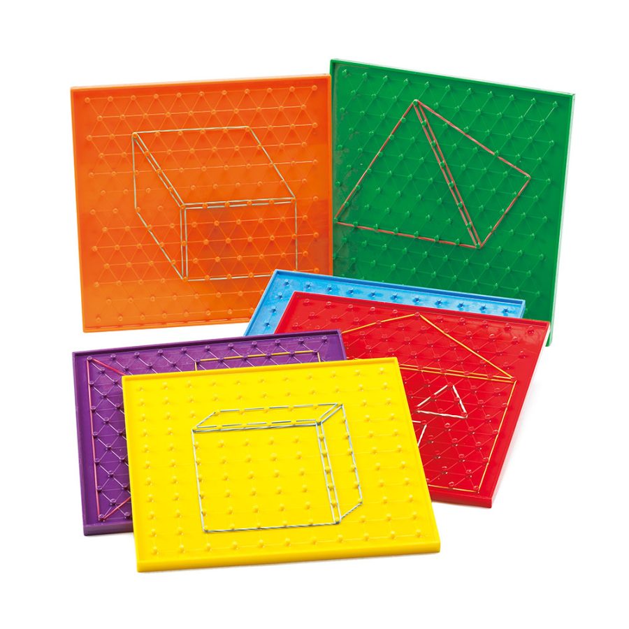 Geoboard 23cm - Set of 6