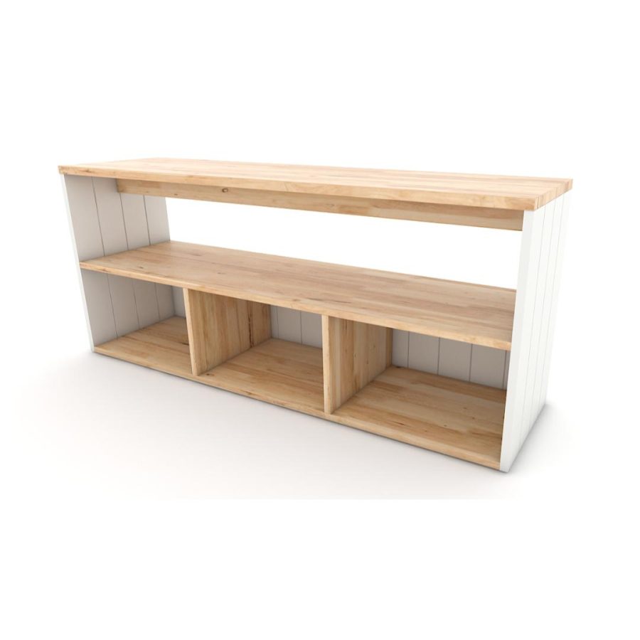 Bowral Open Shelf 1500 Unit - White