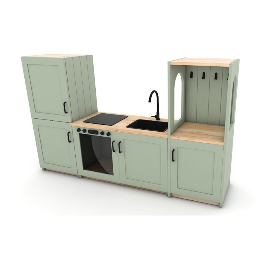 Bowral Kitchen Set (3pcs) - Bay Green