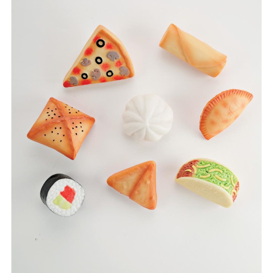 Sensory Play Stones - Foods of the World