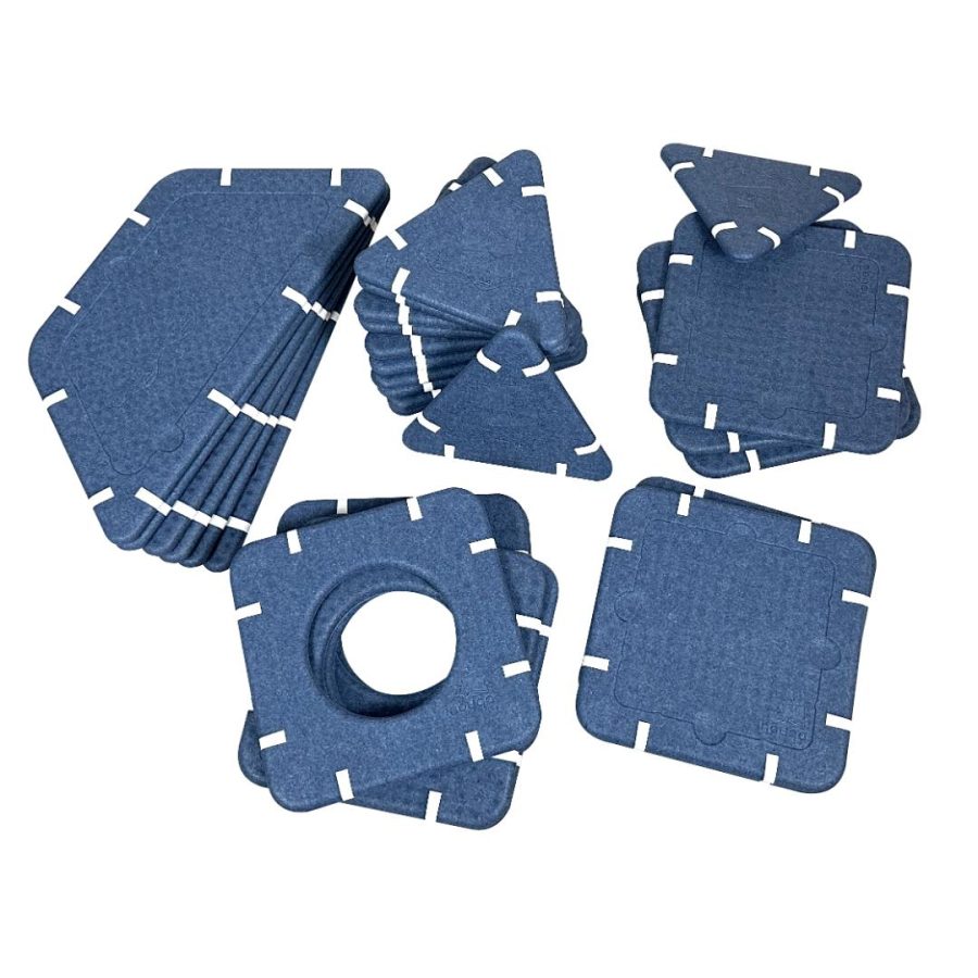 Build-A-Ventures Large Set (30pcs) - Blueberry