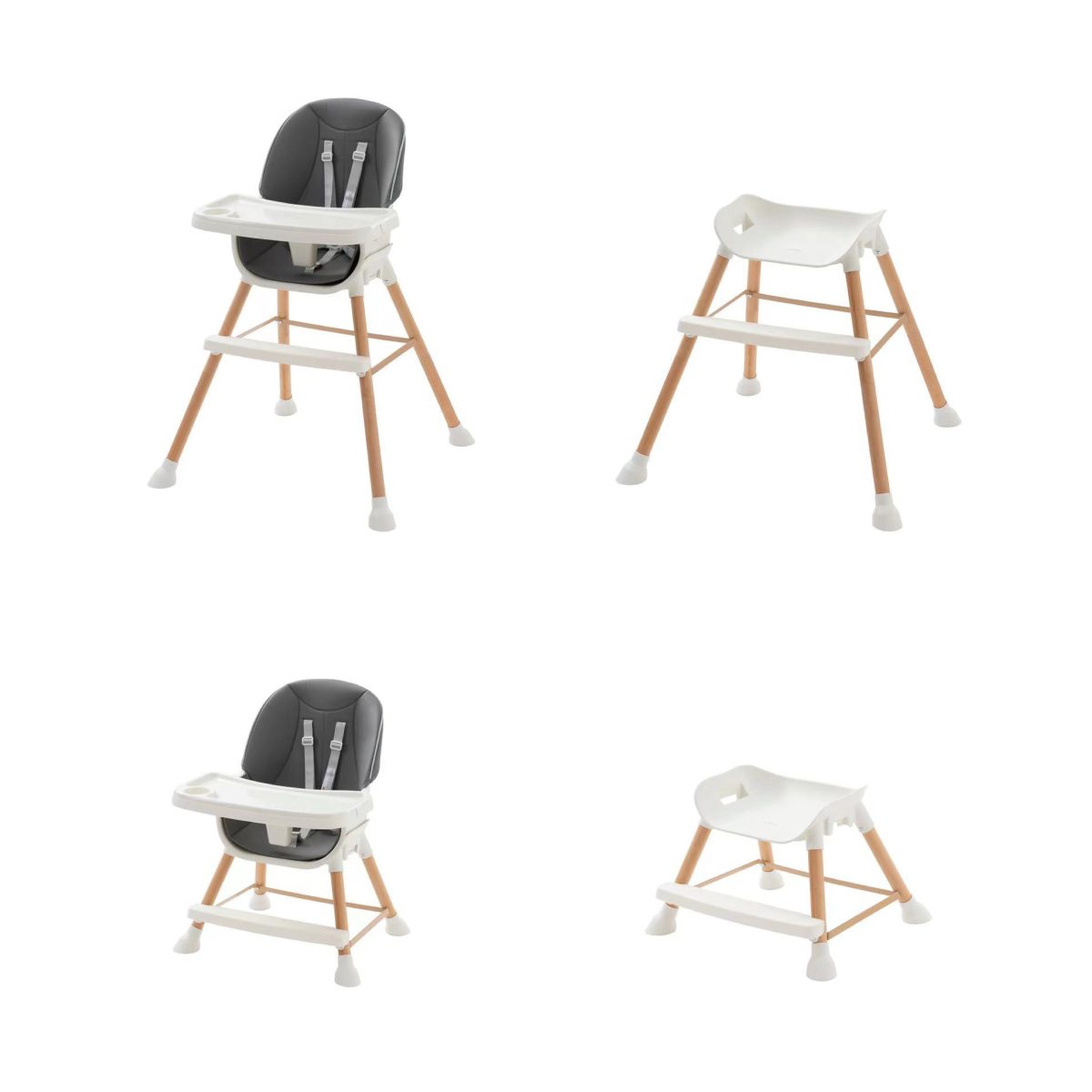 Arlo Highchair - Charcoal - Image 2