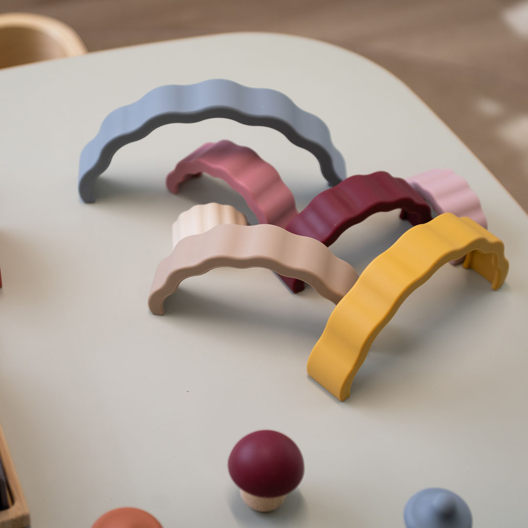 Silicone Wobble Stacker - Earth - Step4 Silicone Wobble Stacker - Earth