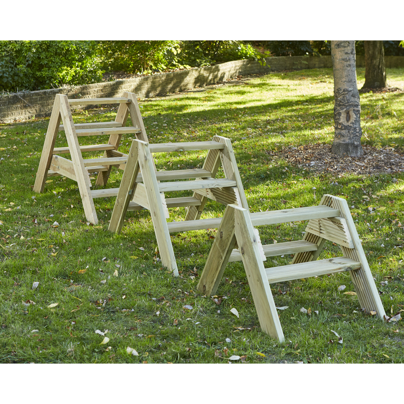 Natureplay Trestle & Plank Set (7pcs)