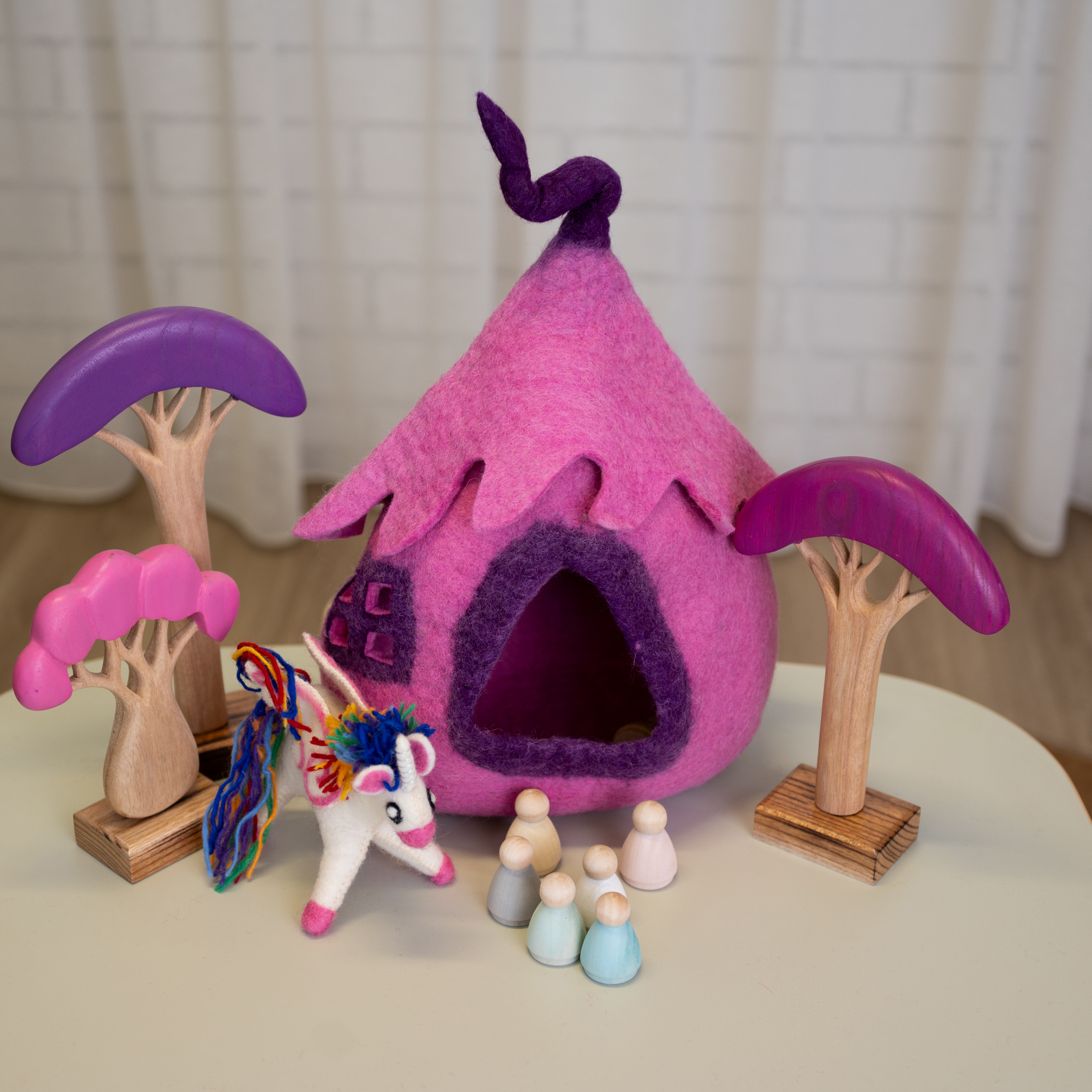 Felt Fairy Cave & Accessories - Step4 Felt Fairy Cave & Accessories