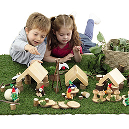 Woodland Village Play Set