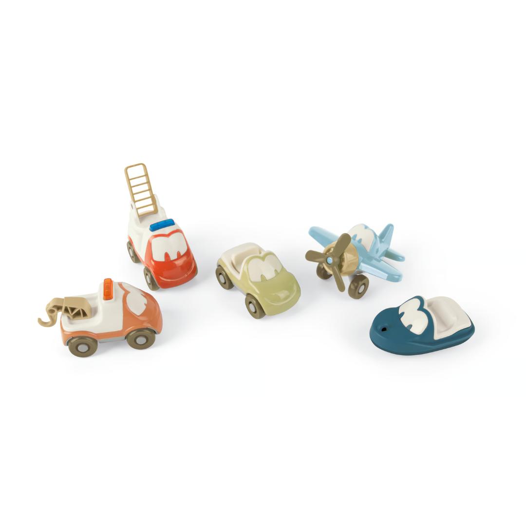 Dantoy Bio Fun Cars Set (5pcs) - Step4 Dantoy Bio Fun Cars Set (5pcs)