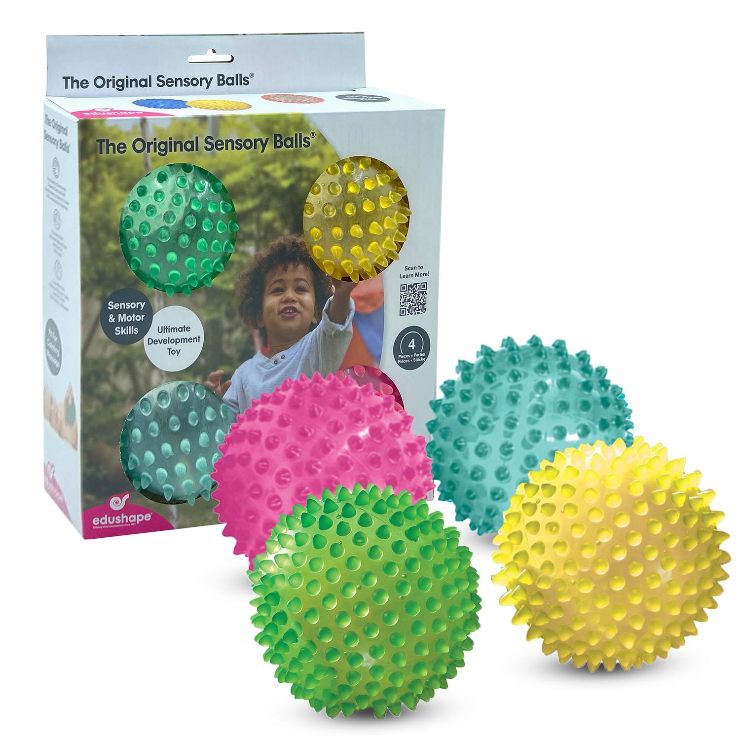 The Original Sensory Balls, See-Me - Set of 4 - Step4 The Original Sensory Balls, See-Me - Set of 4