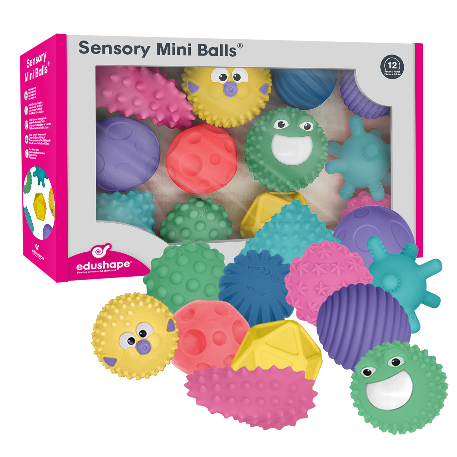 Sensory Mini Balls (12pcs) - Step4 Sensory Mini Balls (12pcs)