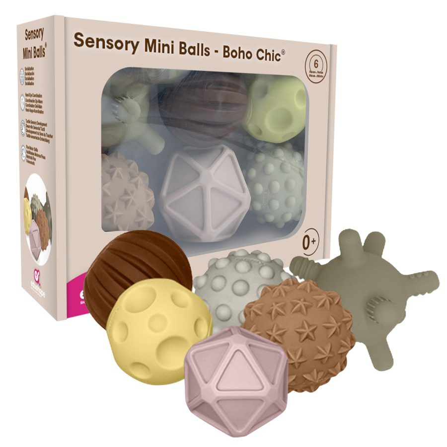 Sensory Mini Balls Neutrals (6pcs)