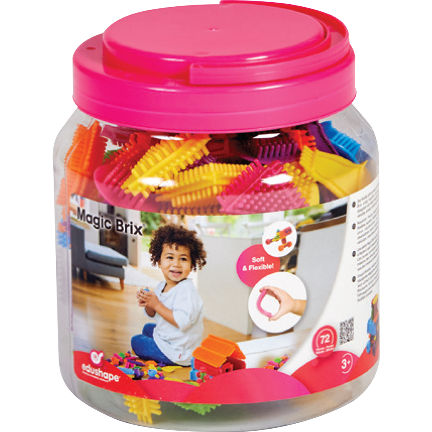 Magic Brix Bristle Blocks (72pcs) - Step4 Magic Brix Bristle Blocks (72pcs)