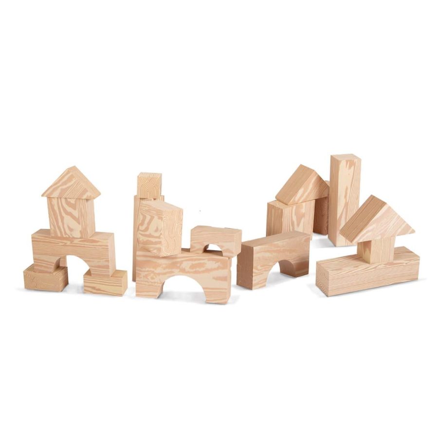 Wood-Like Blocks Giant (32pcs)
