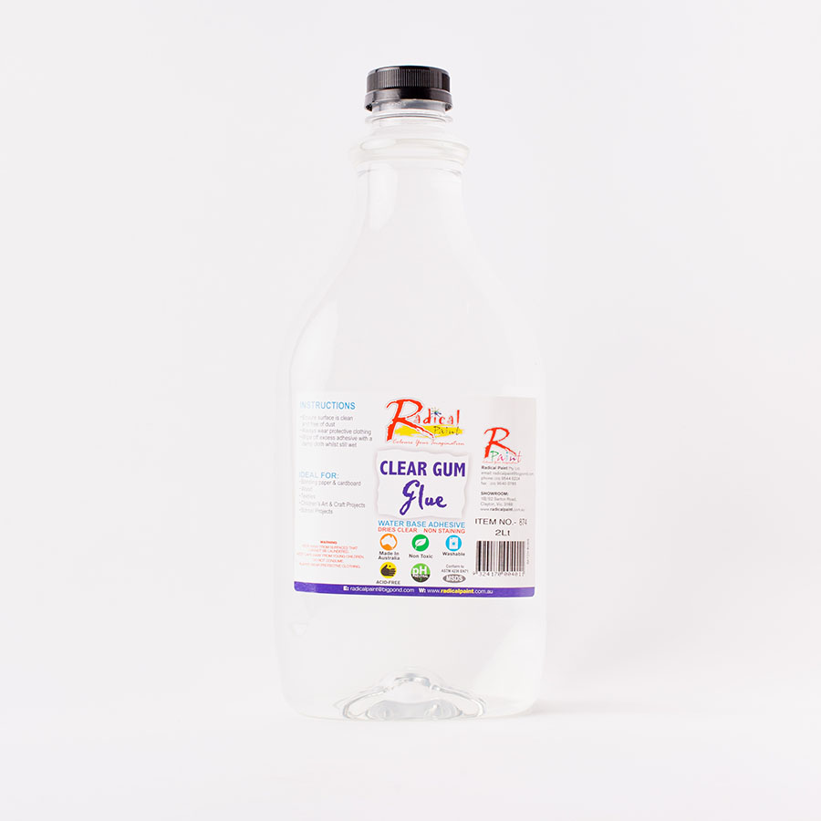 Clear Gum Craft Glue 2L