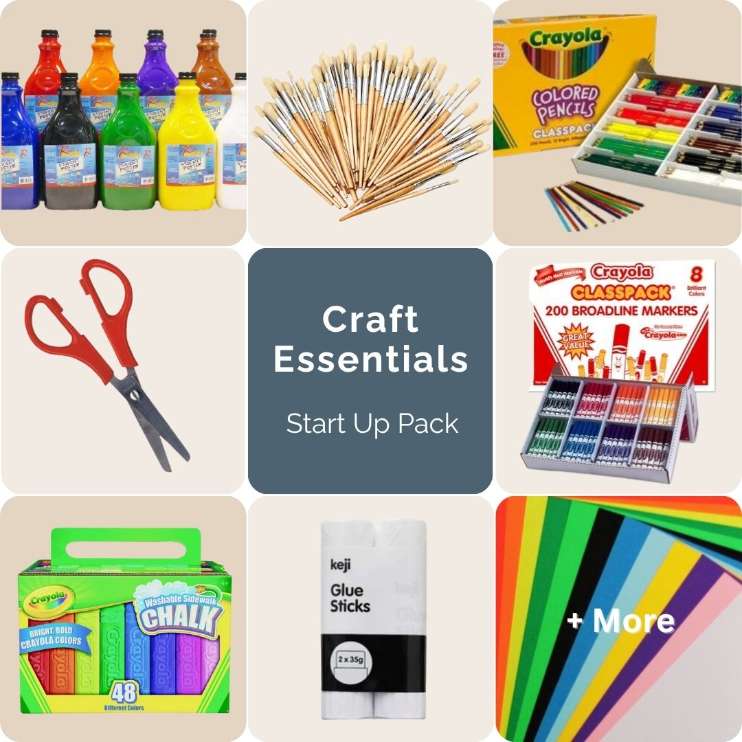 Art & Craft Essentials Preschool Pack - Step4 Art & Craft Essentials Preschool Pack