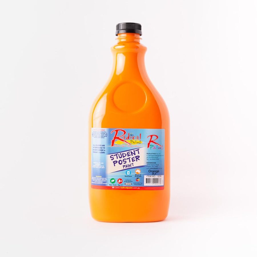 Tempera Poster Paint Orange (2L)