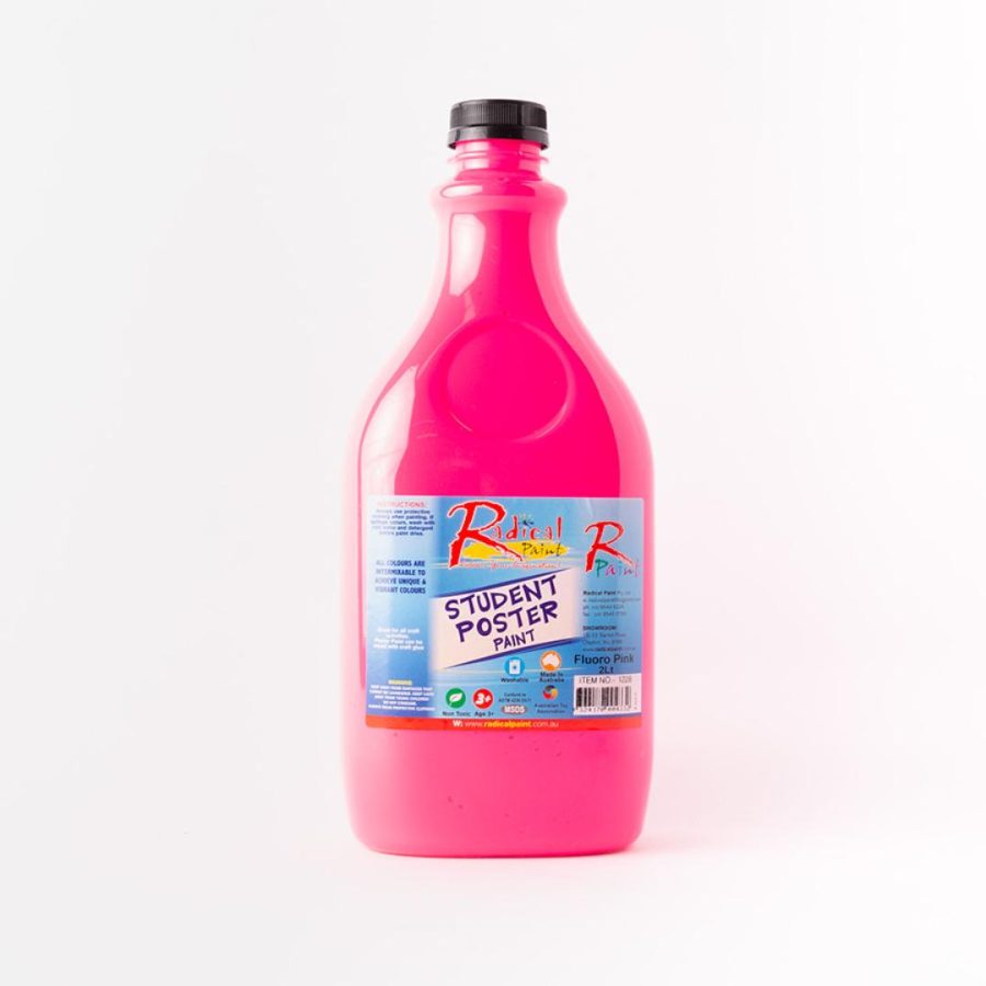 Fluoro Tempera Paint Pink (2L)