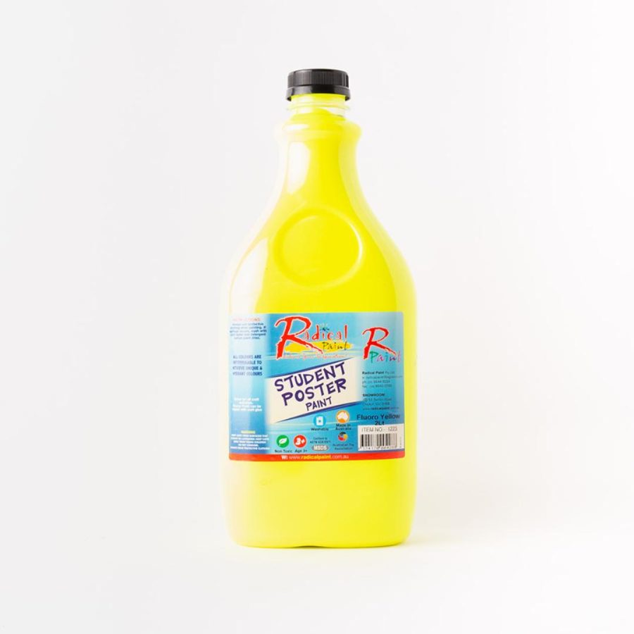 Fluoro Tempera Paint Yellow (2L)