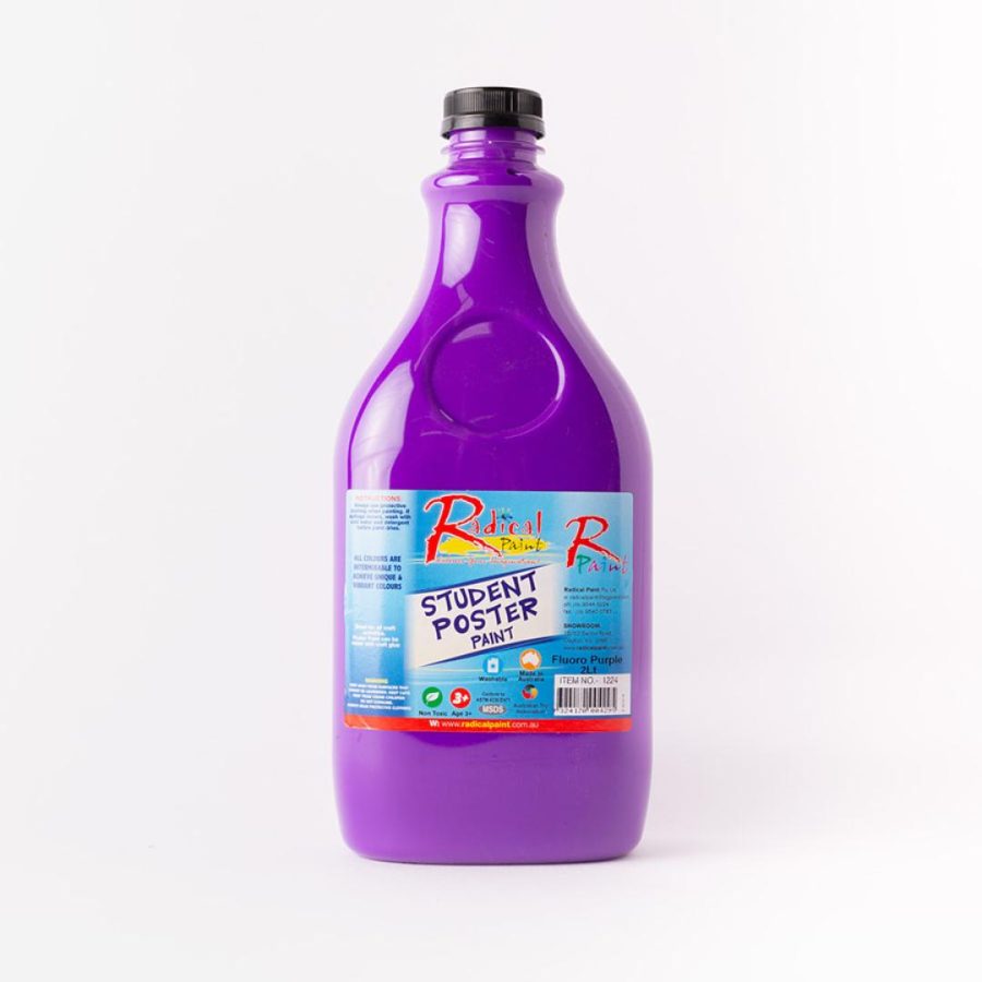 Fluoro Tempera Paint Purple (2L)