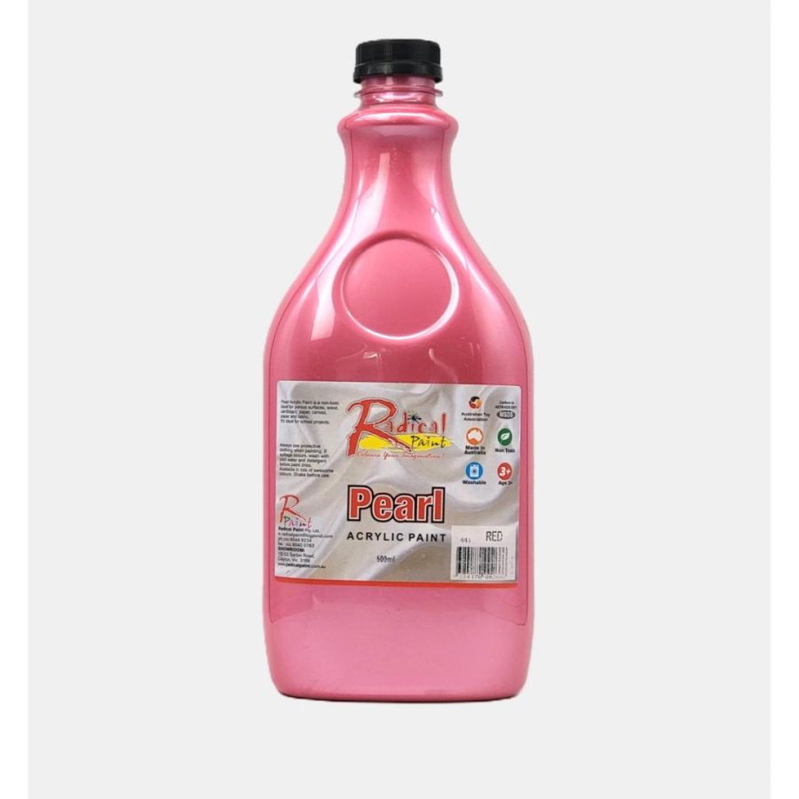 Pearl Acrylic Paint Red (2L)