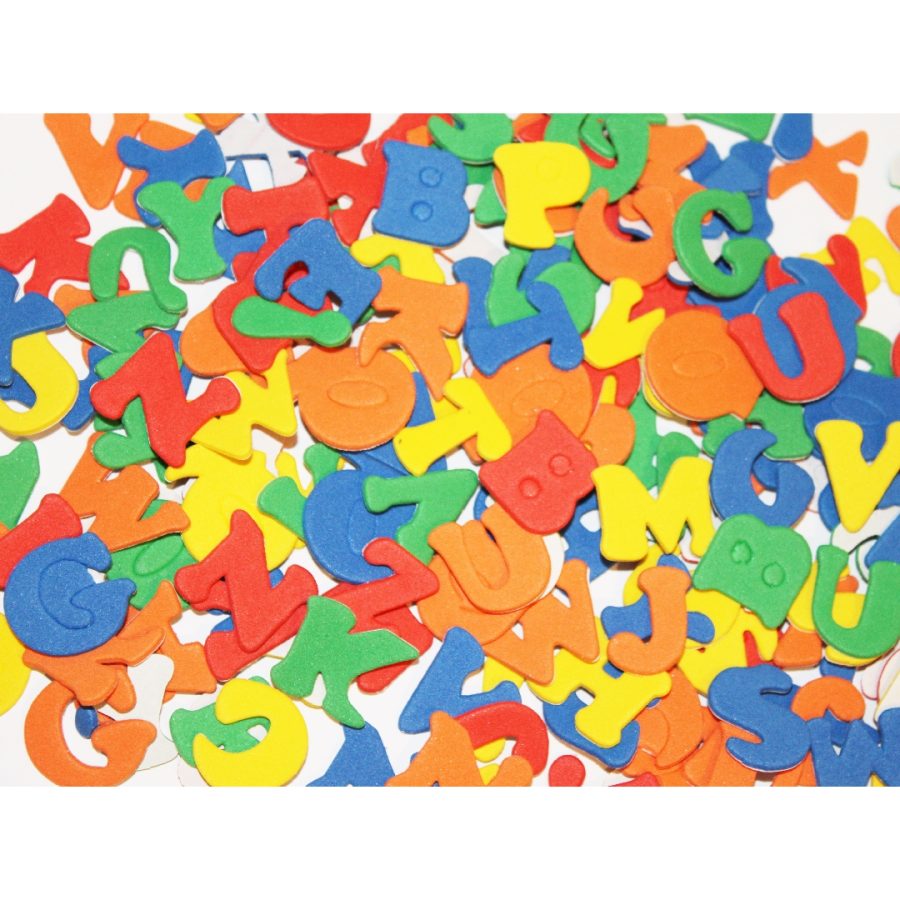 Uppercase Alphabet Foam Stickers (400pcs)