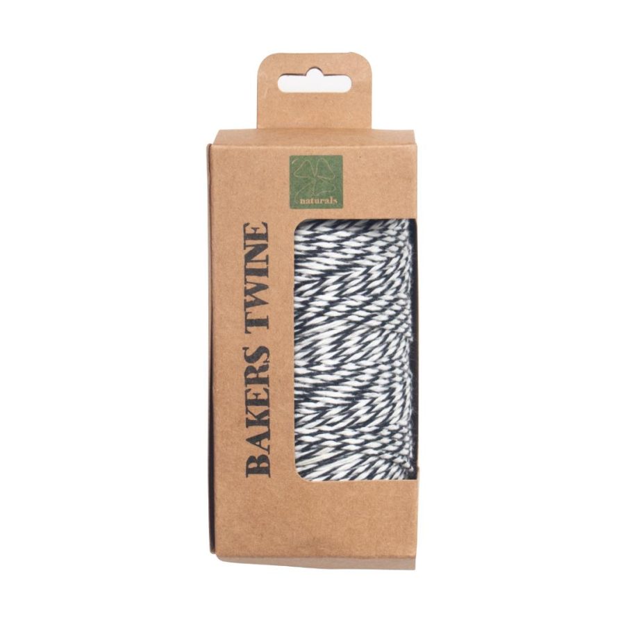 Black/White Bakers Twine