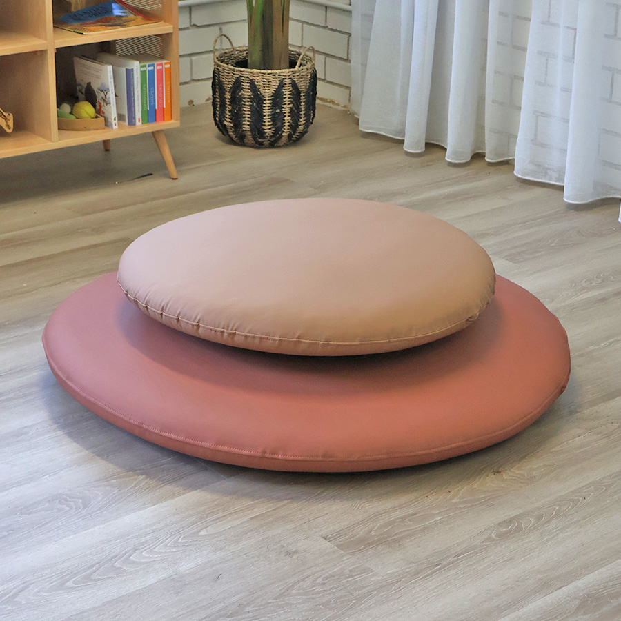 Nature Soft Round Pebble Cushions – Sunset (2pcs) - Step4 Nature Soft Round Pebble Cushions – Sunset (2pcs) - Image 3