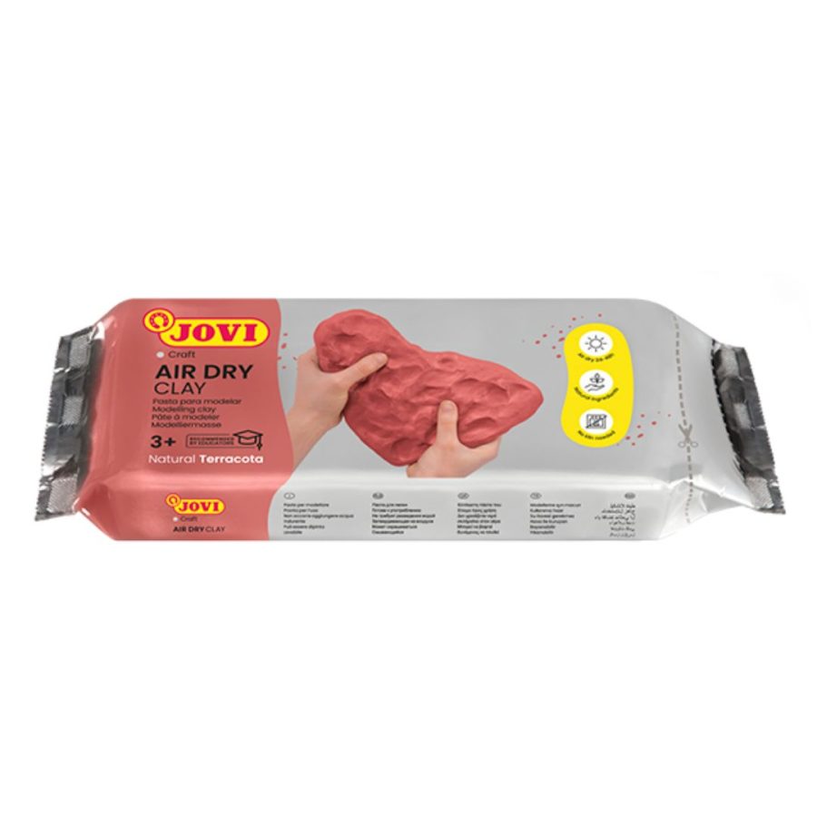 Air Dry Clay Bar 1000g - Terracotta
