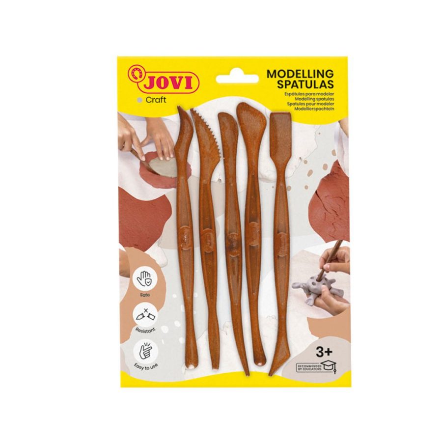 Modelling Spatulas - Natural (5pcs)