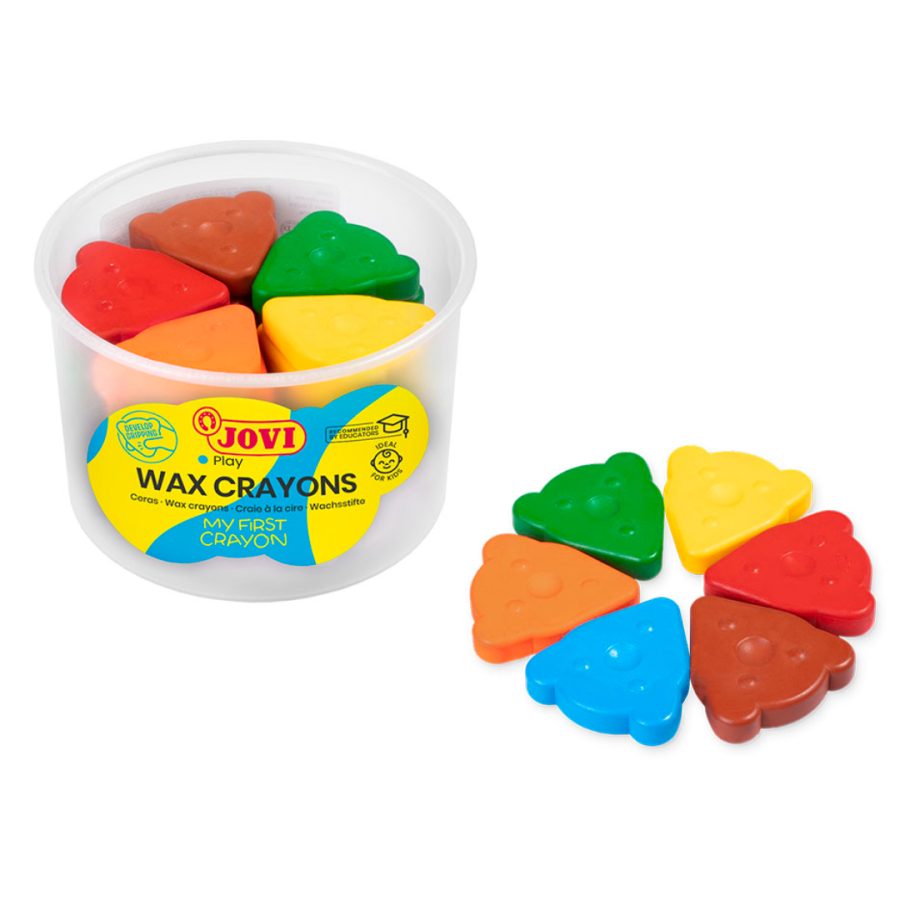 My First Wax Bear-Shaped Crayons (30pcs)